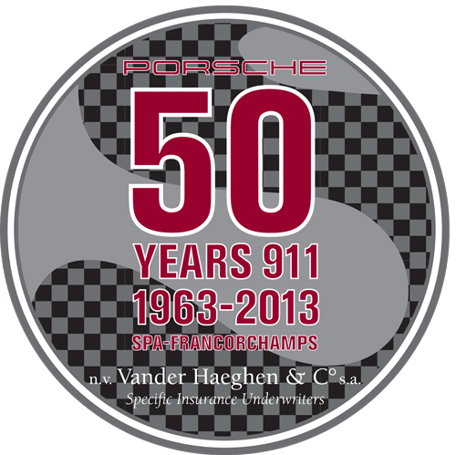 Autocollant 50 Years 911